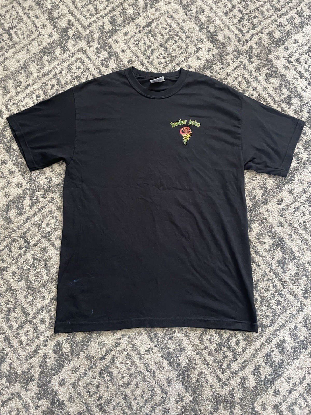VINTAGE Hanes Heavyweight Jamba Juice T Shirt L Black Used Great Condition 2000s VINTAGE Hanes Heavyweight Jamba Juice T Shirt L Black Used Great Condition 2000s