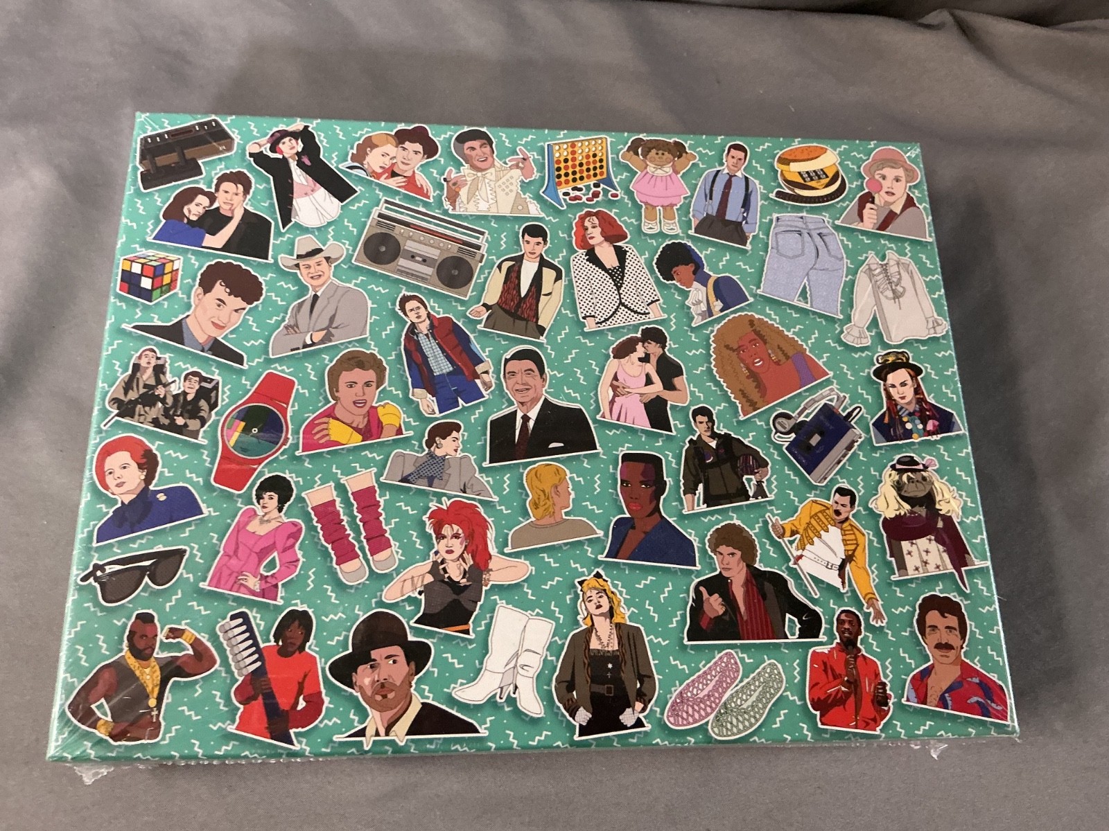 80 s Icons: 500 Piece Jigsaw Puzzle by Niki Fisher NIB Sealed 80 s Icons: 500 Piece Jigsaw Puzzle by Niki Fisher NIB Sealed