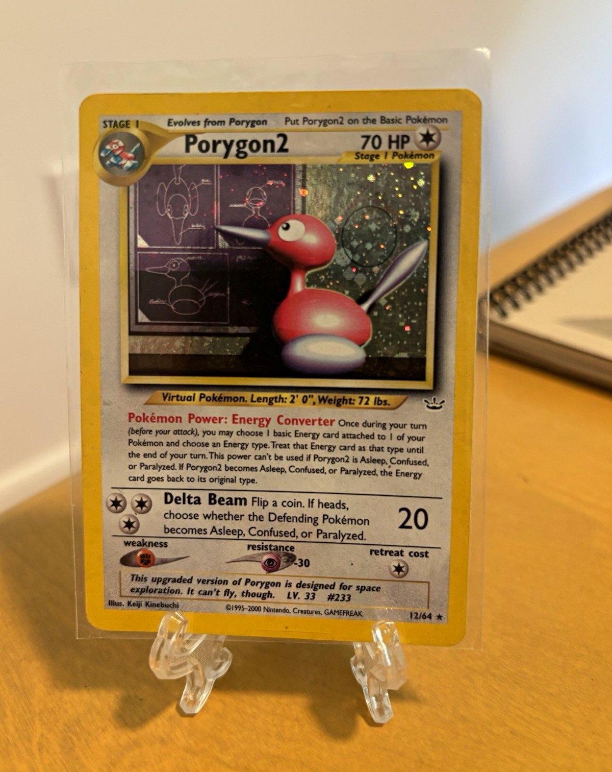 Porygon2 12/64 Neo Revelation Holo Rare Porygon2 12/64 Neo Revelation Holo Rare