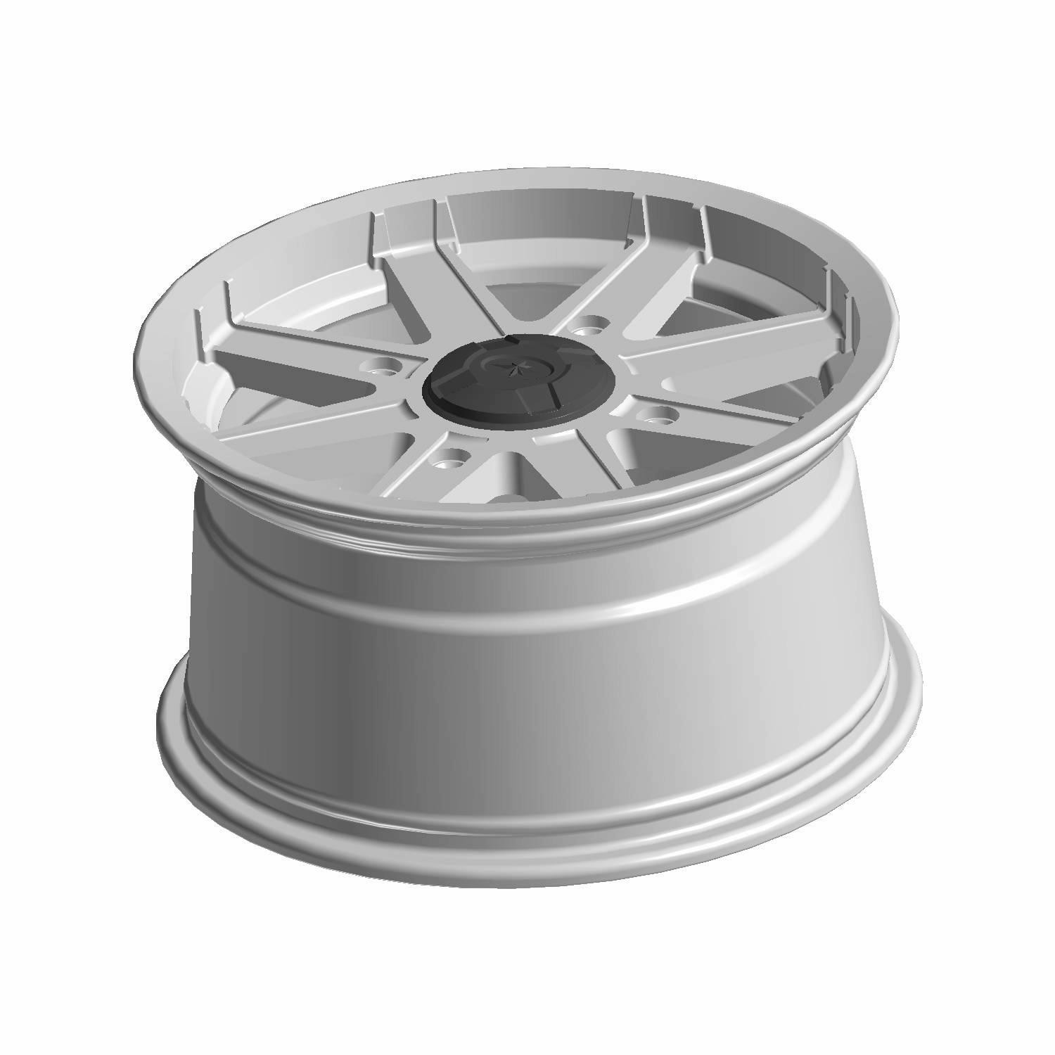 Polaris ATV Rim, Rear, 14 x 7.5, Genuine OEM Part 1521485-655, Qty 1 Polaris ATV Rim, Rear, 14 x 7.5, Genuine OEM Part 1521485-655, Qty 1
