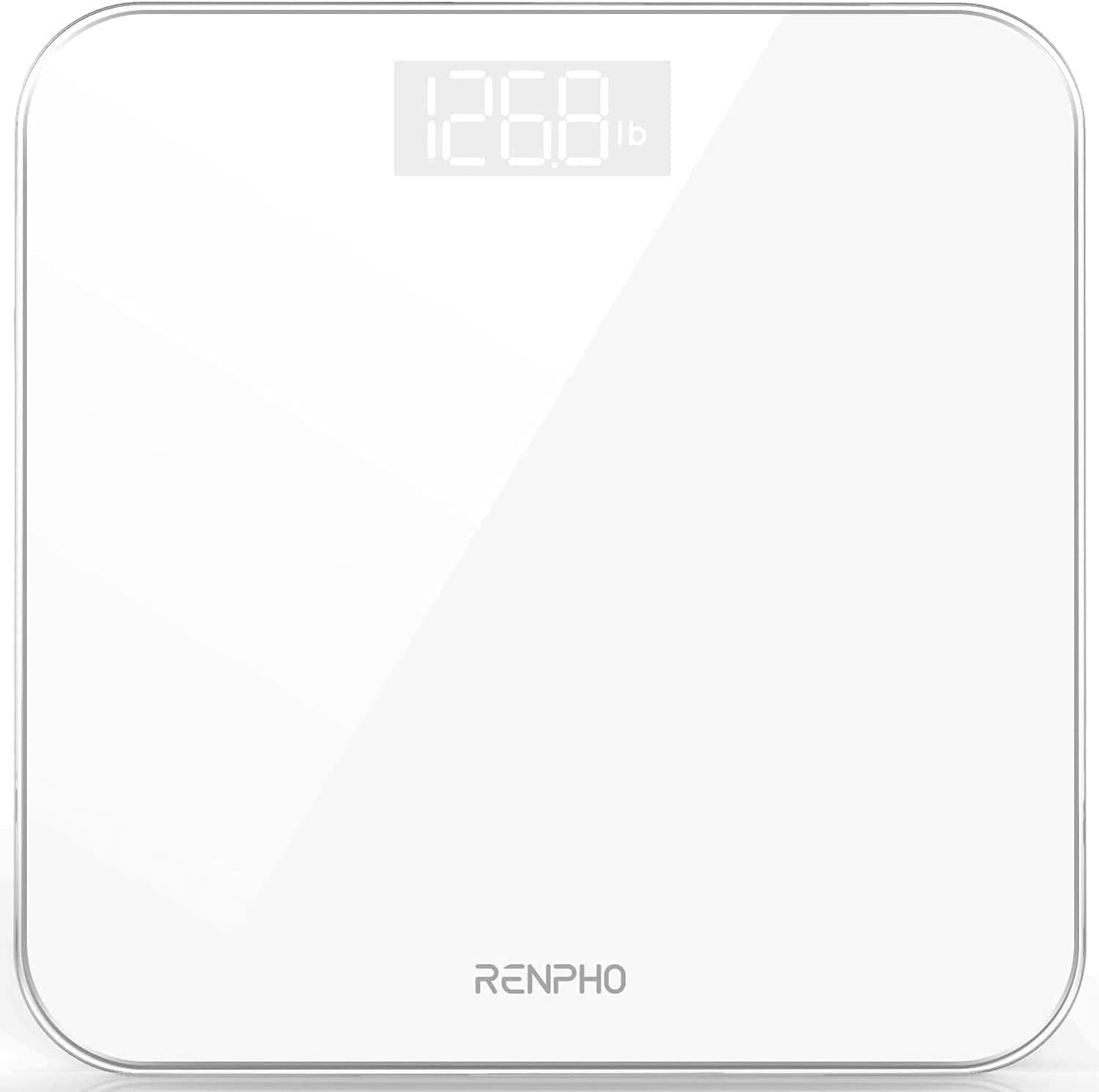 RENPHO Digital Body Weight Scale Highly Accurate Scale for Weight LED Display US