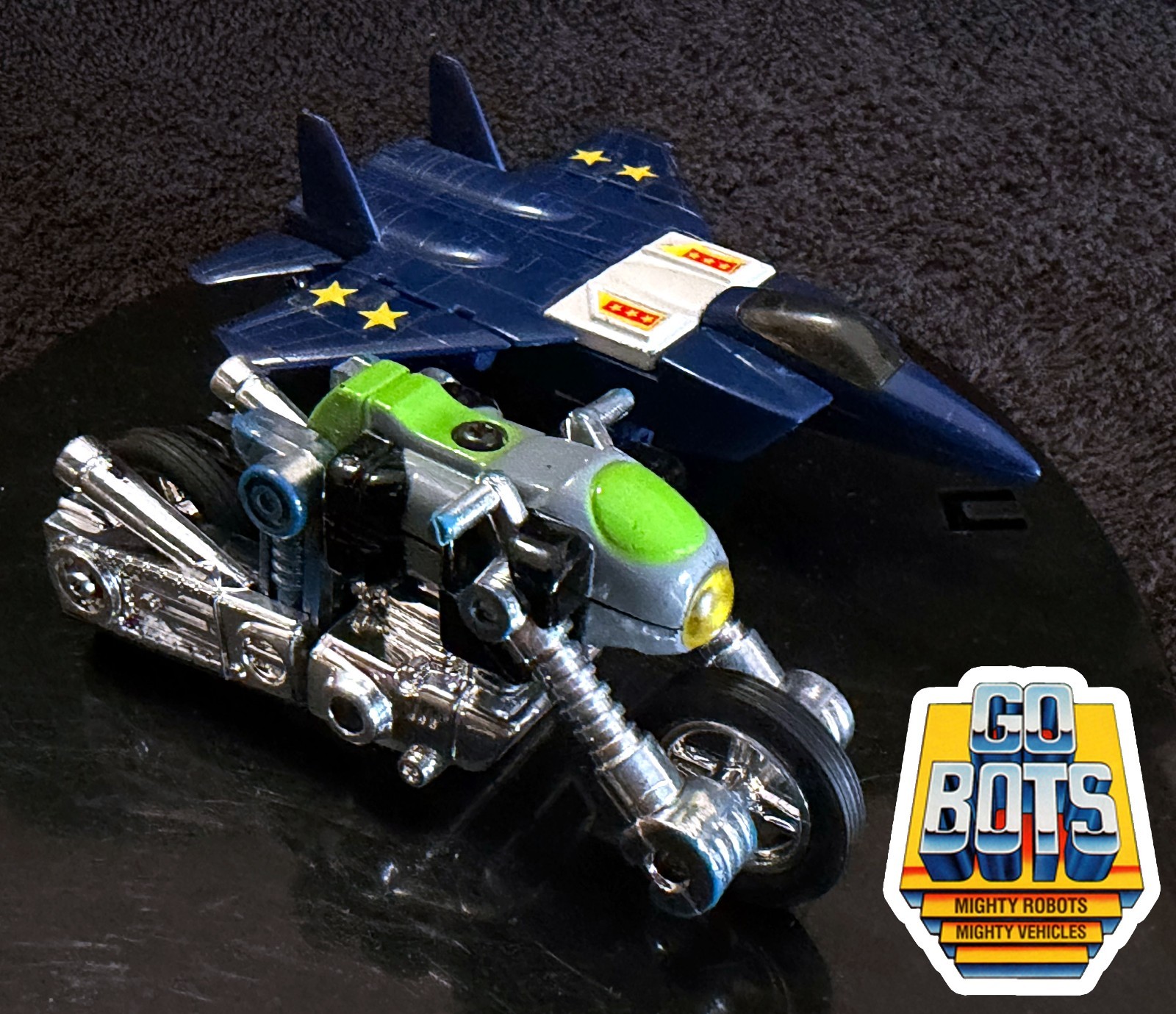 1983 LEADER-1 & CY-KILL • VINTAGE TONKA GOBOTS SERIES