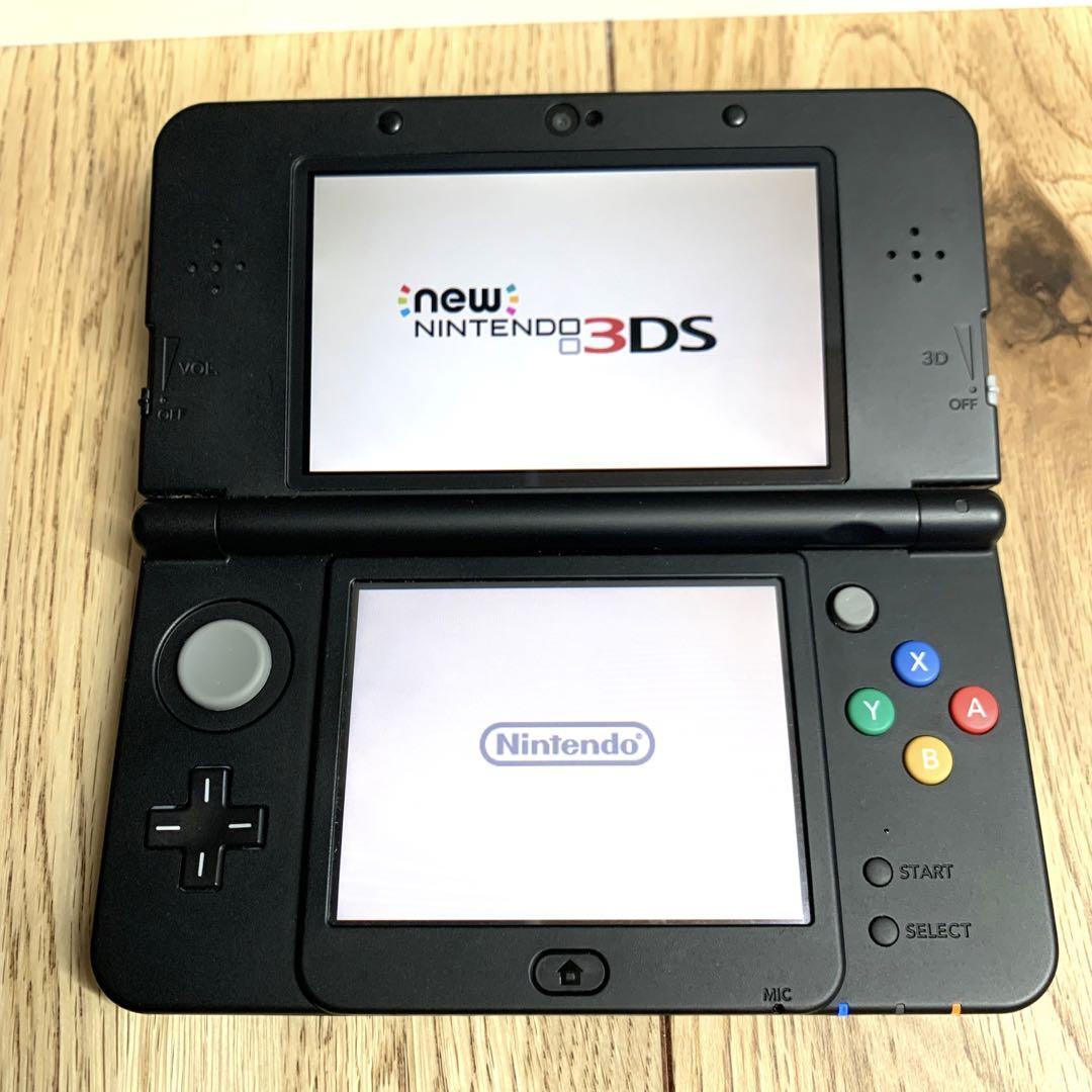 Nintendo New 3DS Black Console Working Tested Japanese ver Nintendo New 3DS Black Console Working Tested Japanese ver