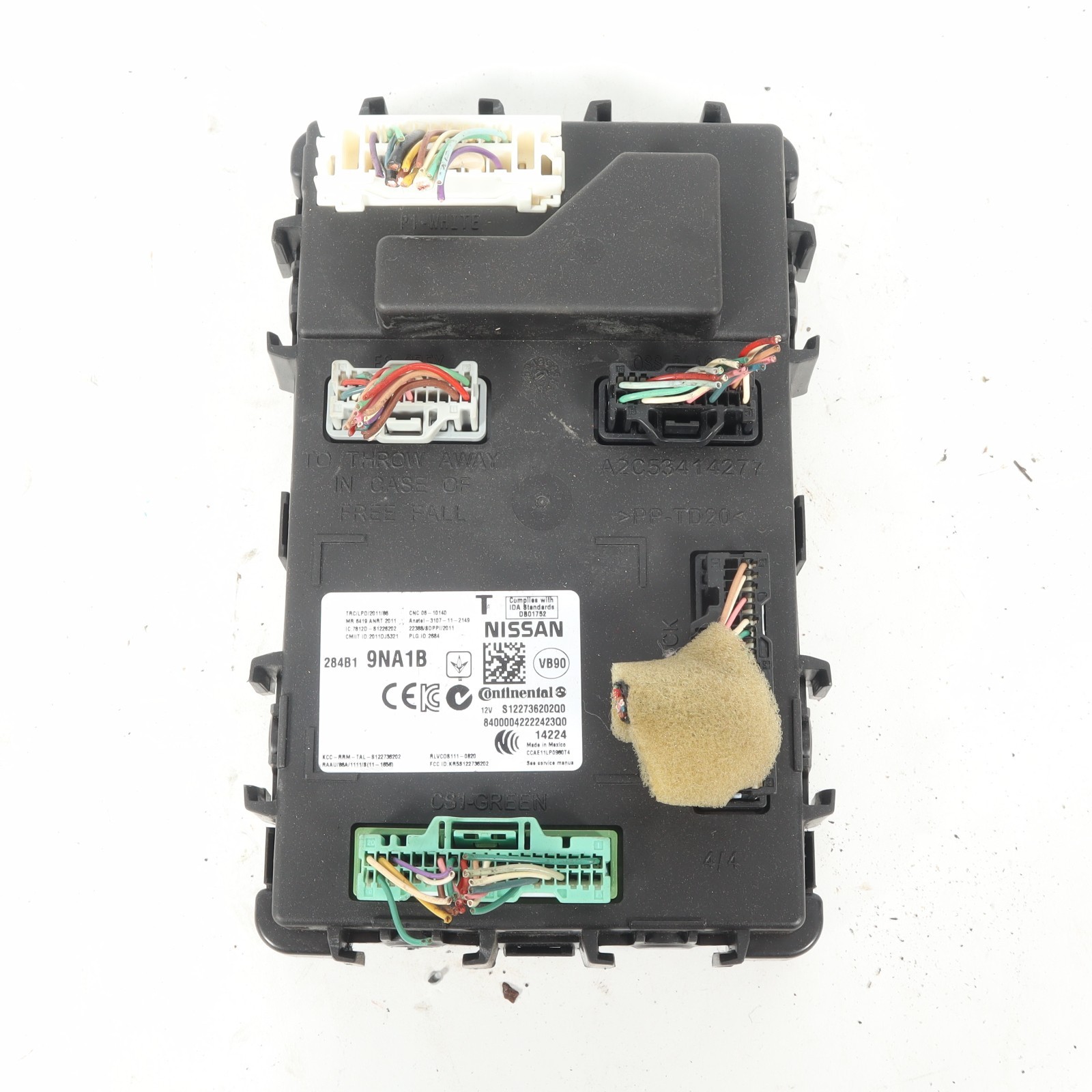 2013-2015 NISSAN PATHFINDER BODY CONTROL MODULE BCM INNER CABIN FUSE BOX OEM 2013-2015 NISSAN PATHFINDER BODY CONTROL MODULE BCM INNER CABIN FUSE BOX OEM