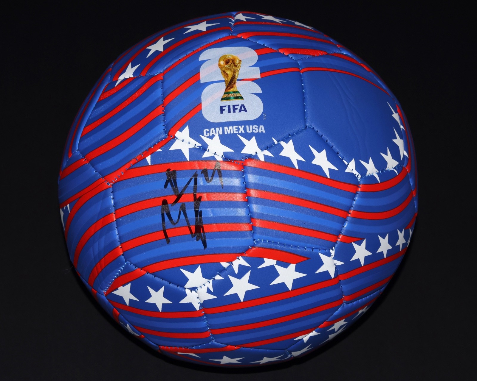MATT FREESE Signed WORLD CUP 2026 Soccer Ball USMNT USA + Proof FIFA Goalkeeper MATT FREESE Signed WORLD CUP 2026 Soccer Ball USMNT USA + Proof FIFA Goalkeeper