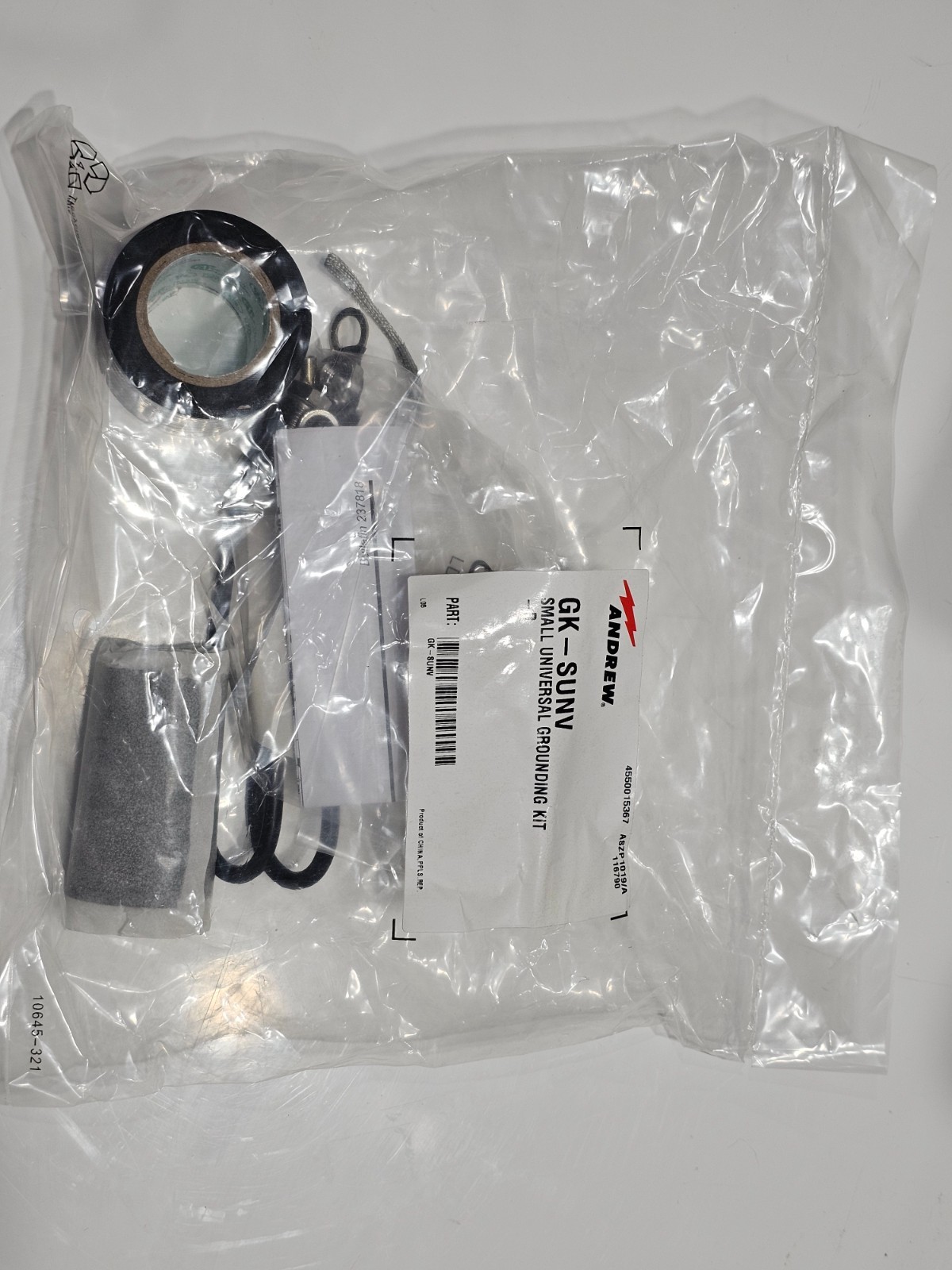 Andrew CommScope GK-SUNV Small Universal Grounding Kit 1/4