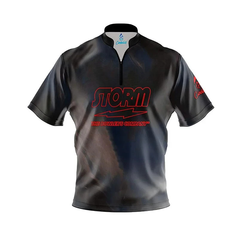 (Custom Name & Logo) - Storm Ion Pro Bowling Jersey Shirt Size S-5XL