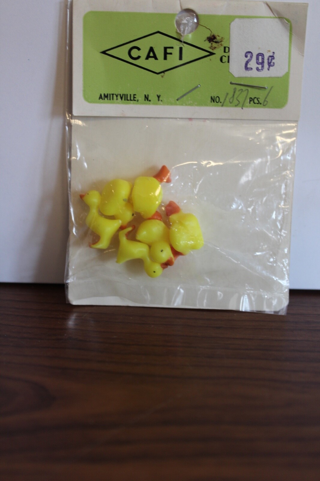 Vintage CAFI Dickmal Creation Miniature Yellow Ducks Vintage CAFI Dickmal Creation Miniature Yellow Ducks