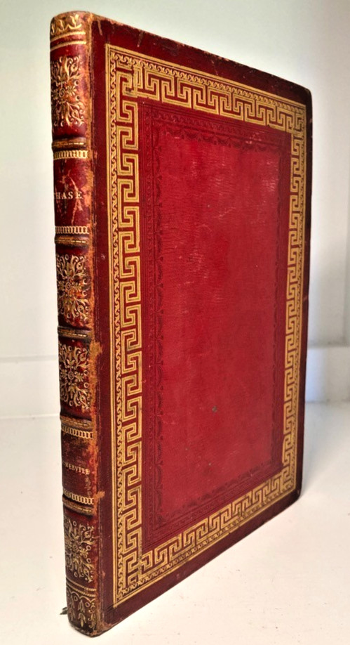 1802 Somervile The Chase Bewick Hunting Red Morocco Leather Fine Binding Bulmer