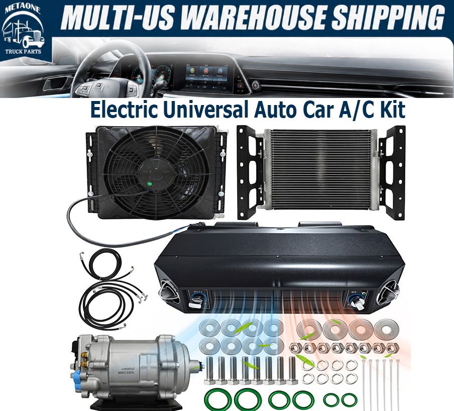 12V Electric Universal Cool Underdash Air Conditioner DC Auto Car Truck A/C Kit