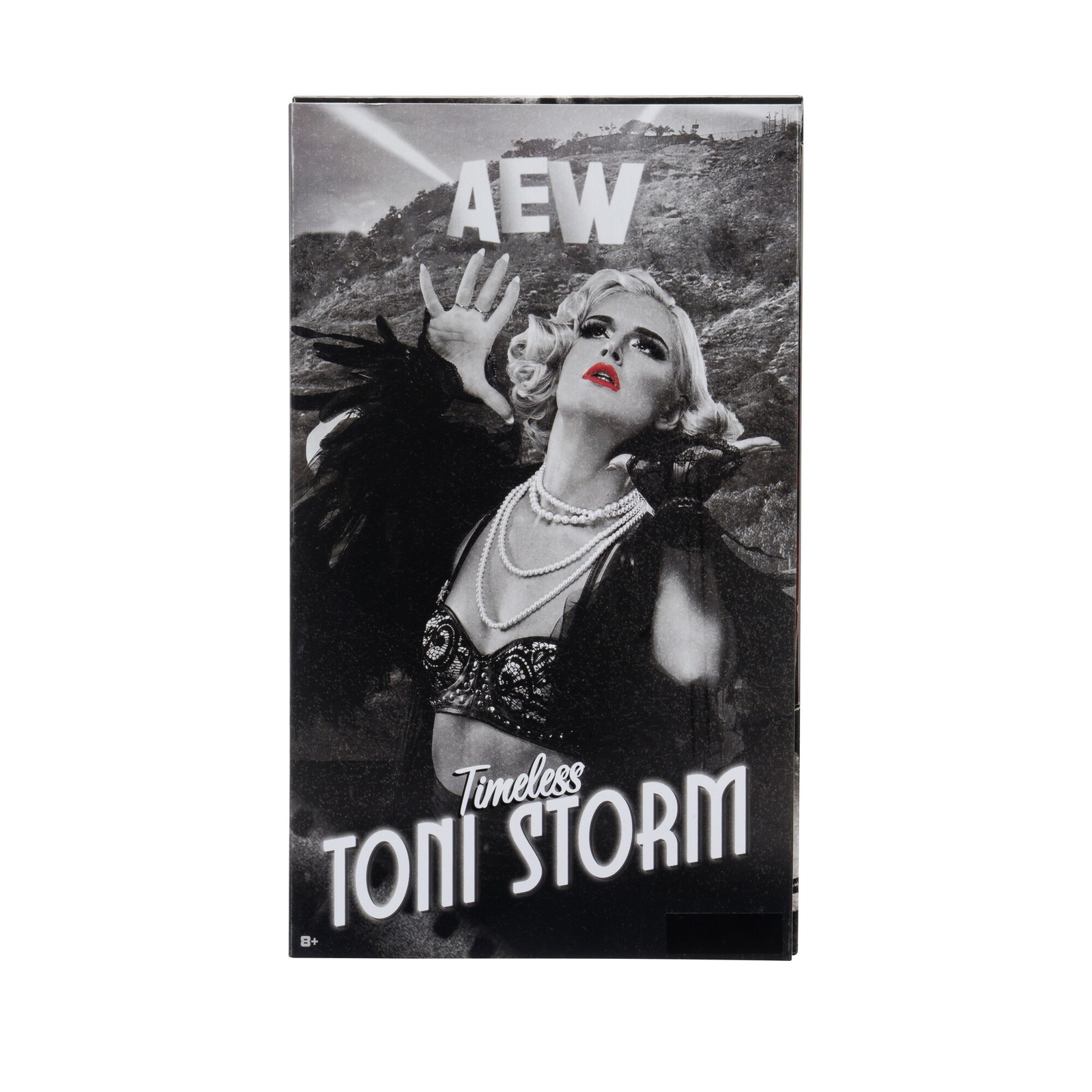 Timeless Toni Storm (Black & White) - AEW Toy Wrestling Figure Timeless Toni Storm (Black & White) - AEW Toy Wrestling Figure