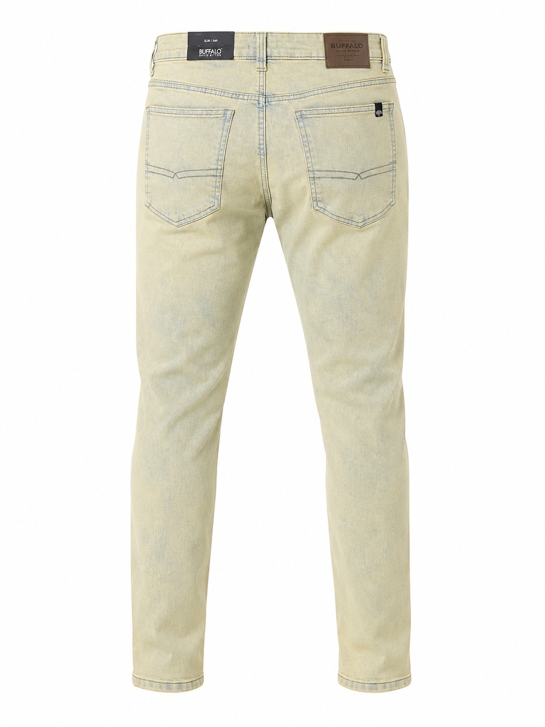 Buffalo David Bitton Slim Ash Dirty Blasted Jeans Men\'s 32x32 Stretch NWT 