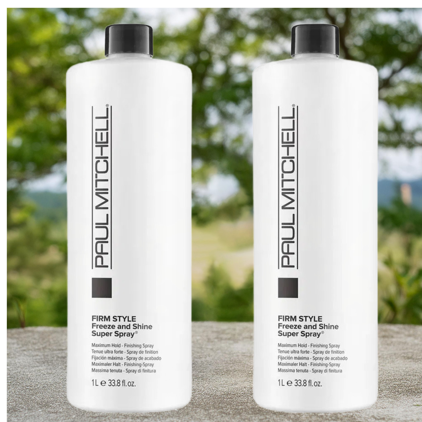 2 X PAUL MITCHELL FIRM STYLE Freeze and Shine Super Hair Spray 33.8 Oz/Liter 2 X PAUL MITCHELL FIRM STYLE Freeze and Shine Super Hair Spray 33.8 Oz/Liter