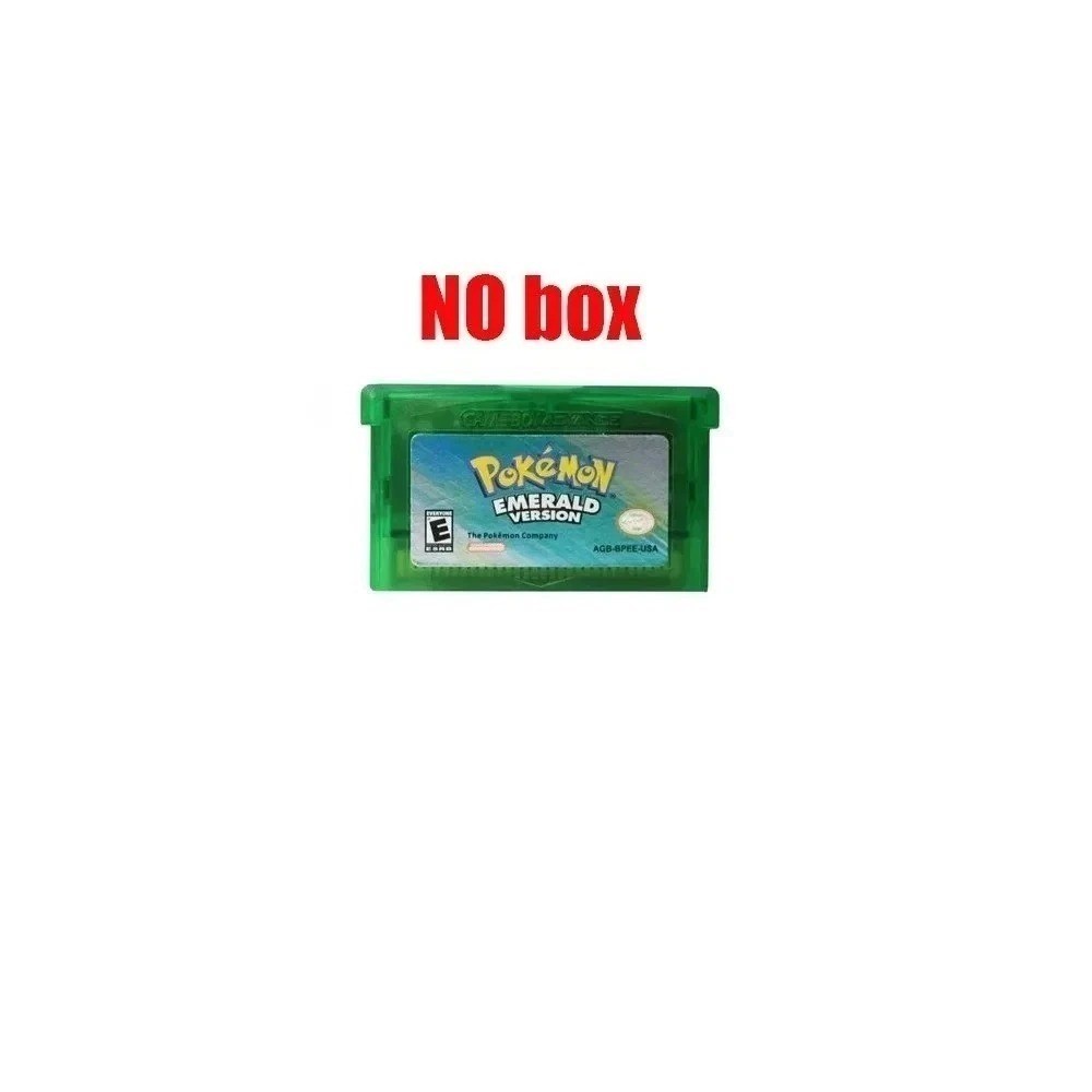 Game Card Emerald For Pokemon GBA Game Card Emerald For Pokemon GBA
