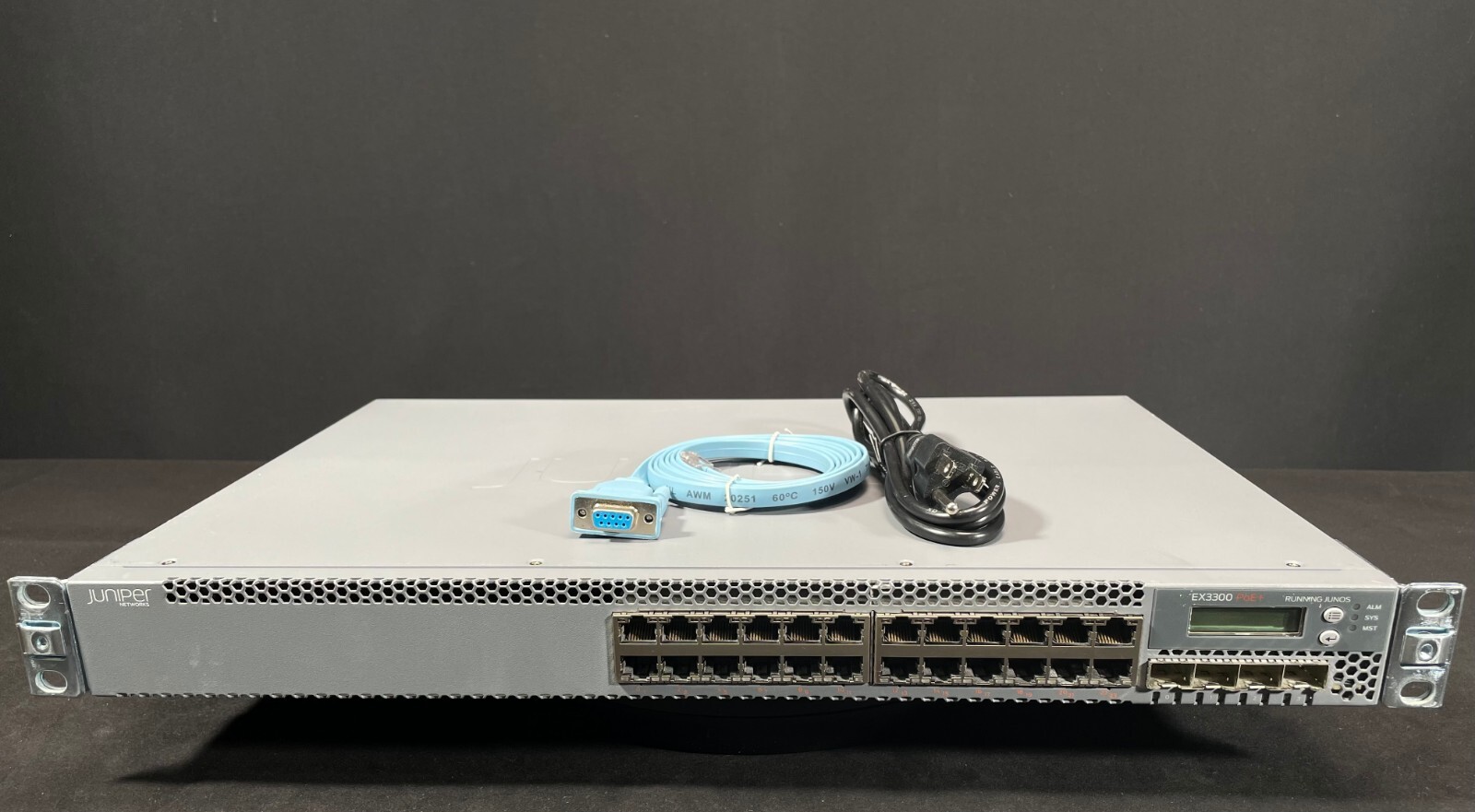 Juniper EX3300-24P  24 Port Gigabit PoE+ Switch - Same Day Shipping