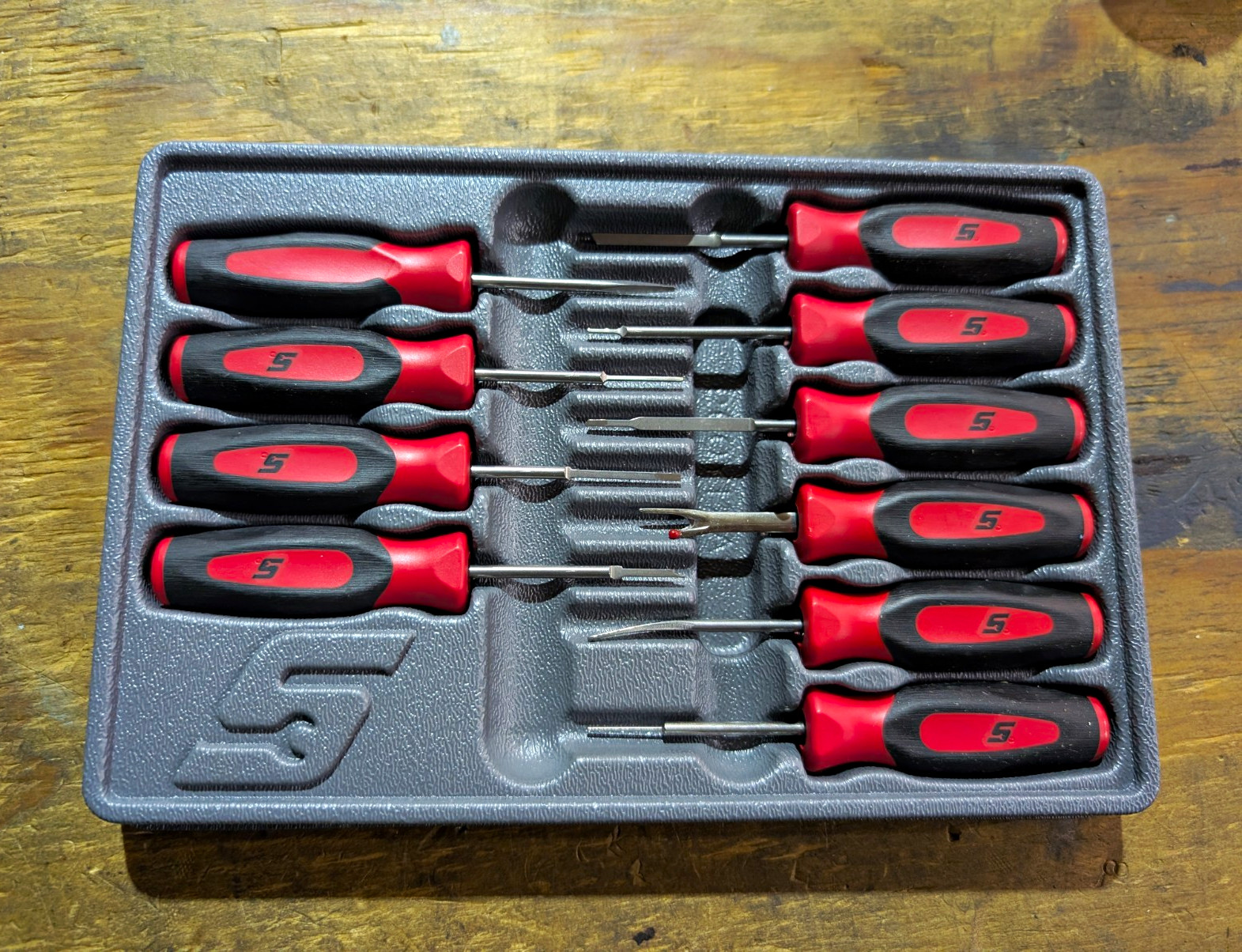 Snap-on 10pc Soft Grip Terminal Tool Set SGTT110 *NEW* Snap-on 10pc Soft Grip Terminal Tool Set SGTT110 *NEW*