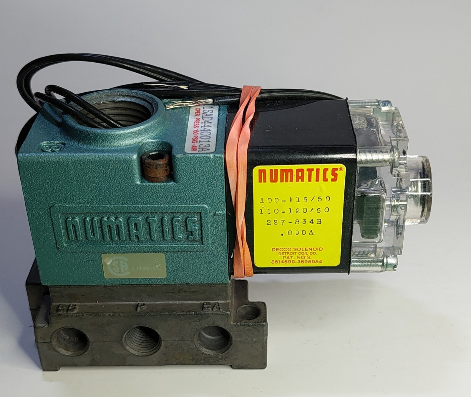 NUMATICS VALVE 11SAD444O013A SOLENOID VALVE NUMATICS VALVE 11SAD444O013A SOLENOID VALVE