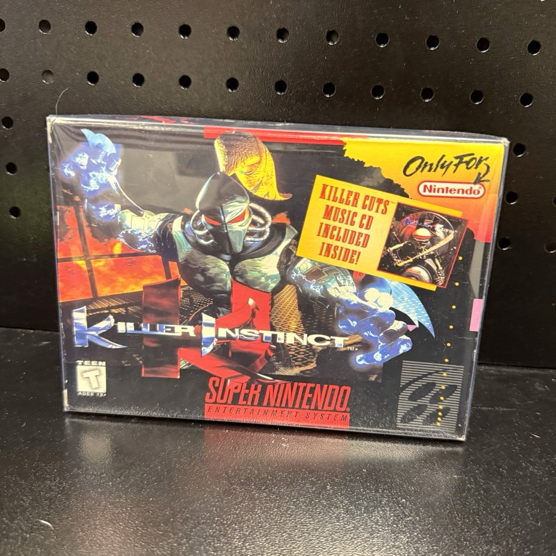 Killer Instinct -SNES- CIB w/ Box & Manual- Nintendo- NTSC-U/C- Authentic 