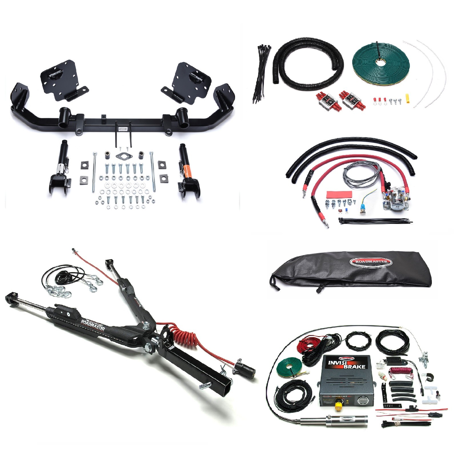 Roadmaster Nighthawk Tow Bar Bundle w/ InvisiBrake for Chevy Equinox LED Tails Roadmaster Nighthawk Tow Bar Bundle w/ InvisiBrake for Chevy Equinox LED Tails