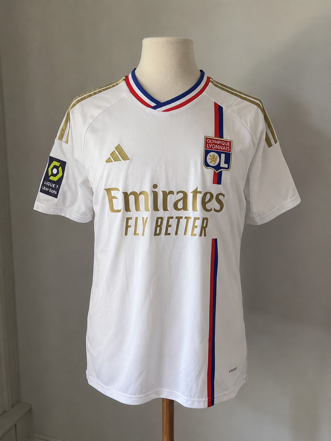 Olympique Lyonnais (Lyon) 2023/24 Home Football Soccer Jersey Shirt - Size 2XL