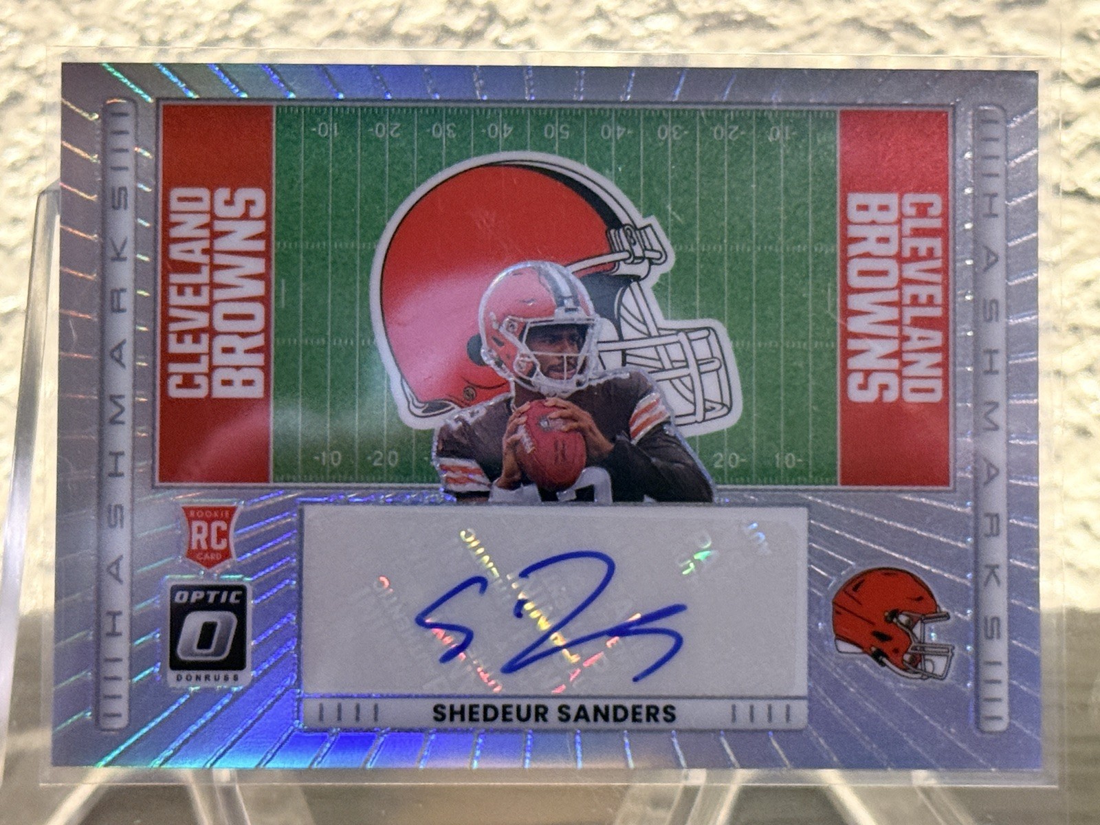 2025 Panini Donruss Optic - Hash Marks Shedeur Sanders #HM-SS (AU, RC) 2025 Panini Donruss Optic - Hash Marks Shedeur Sanders #HM-SS (AU, RC)