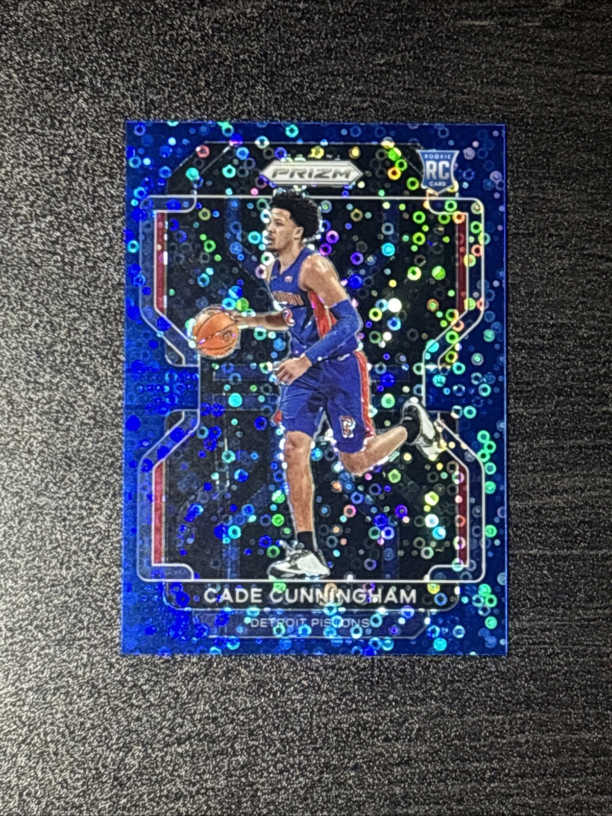 Cade Cunningham RC 2021 Prizm /150 Blue Fast Break Rookie #282 Cade Cunningham RC 2021 Prizm /150 Blue Fast Break Rookie #282