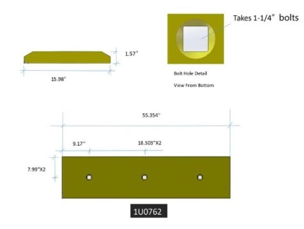 Cutting Edge fits Caterpillar 1U0762