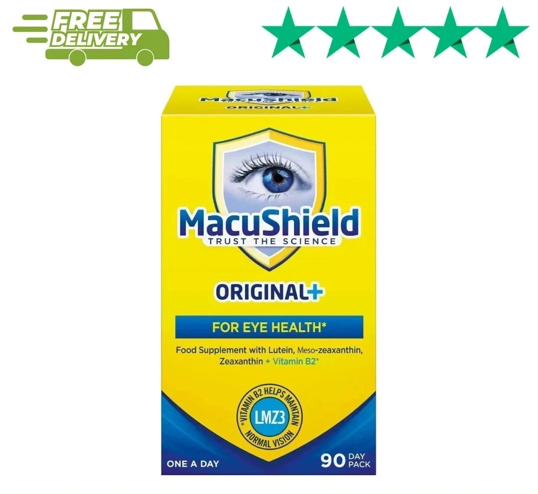MacuShield Original+ Eye Health Capsules – 90 Pack 100% ORIGINAL ⭐⭐⭐⭐⭐ MacuShield Original+ Eye Health Capsules – 90 Pack 100% ORIGINAL ⭐⭐⭐⭐⭐