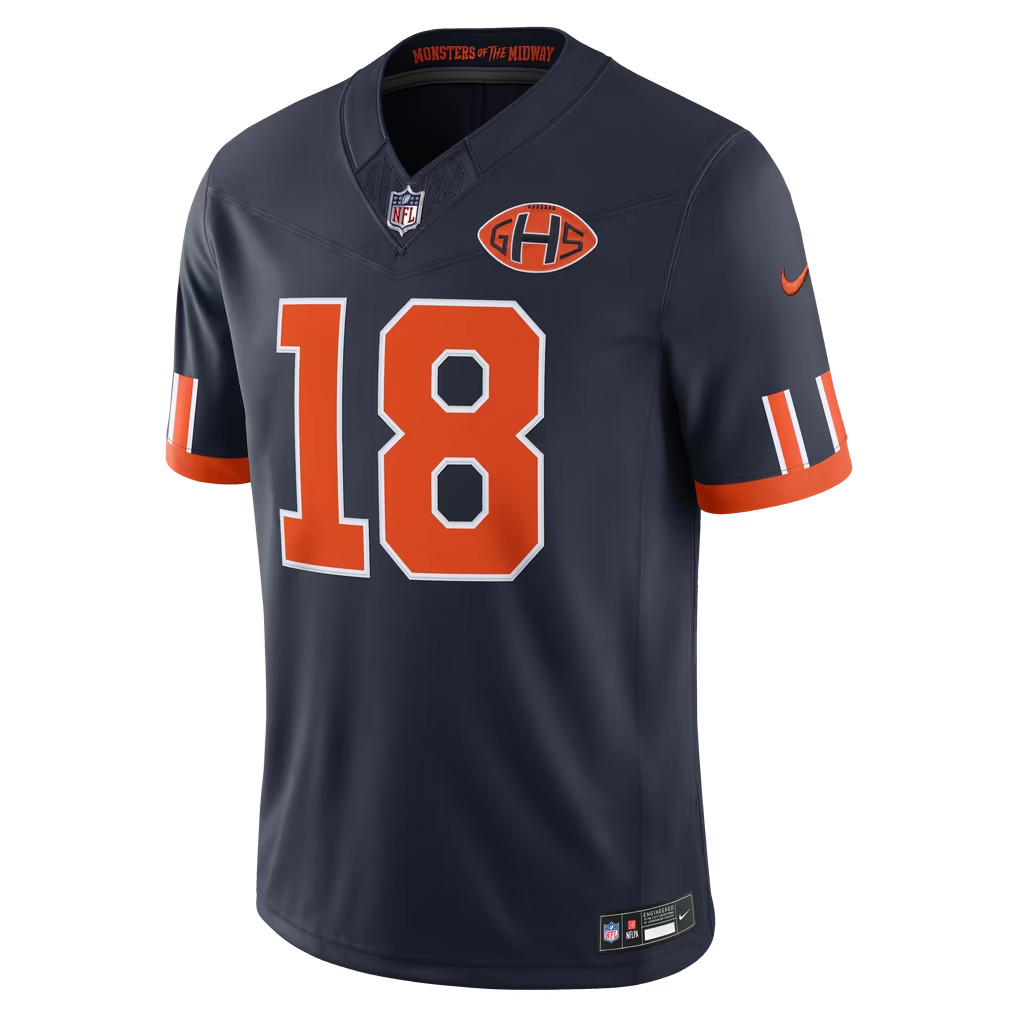 Men's Chicago 2026 Bears Caleb Williams Nike Navy Rivalries Collection Stitched Men's Chicago 2026 Bears Caleb Williams Nike Navy Rivalries Collection Stitched