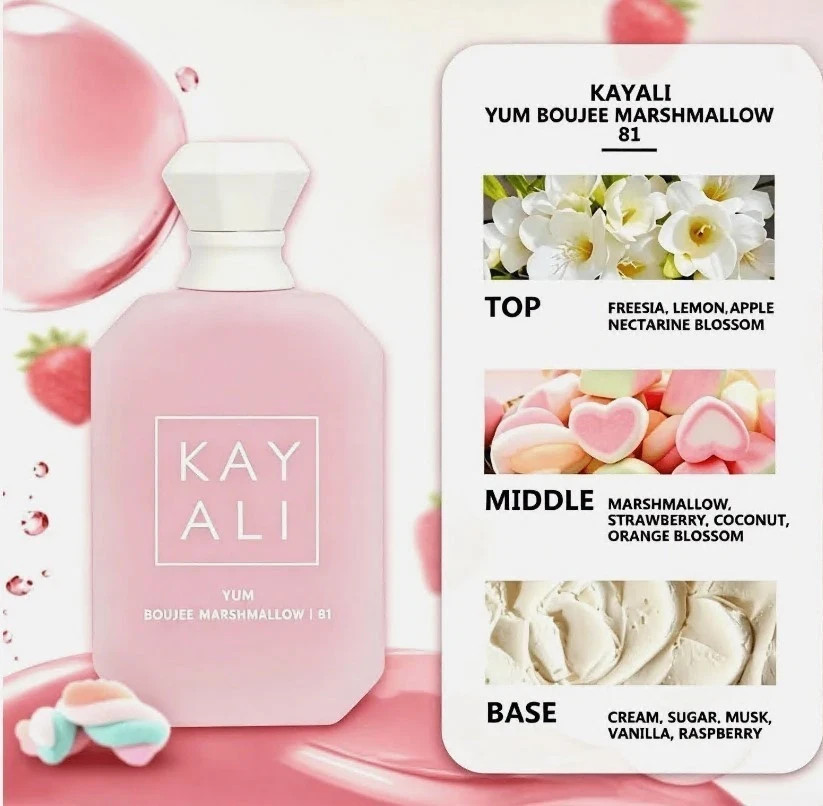 KAYALI YUM BOUJEE MARSHMALLOW | 81 Eau De Parfum Spray 3.4 oz New & Sealed