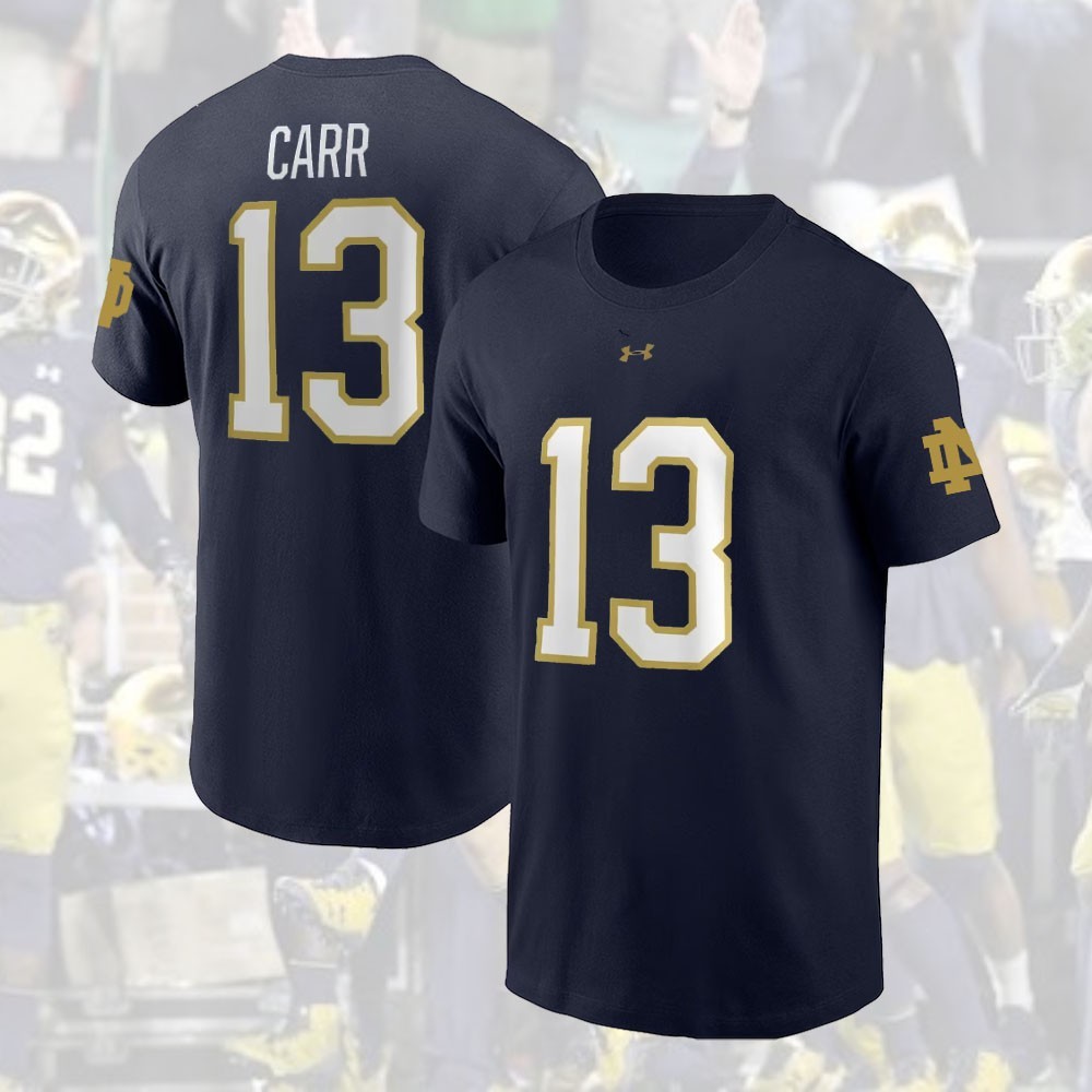 HOT Notre Dame Fighting Team Name & Number Players Navy Unisex Gifts For Fans HOT Notre Dame Fighting Team Name & Number Players Navy Unisex Gifts For Fans