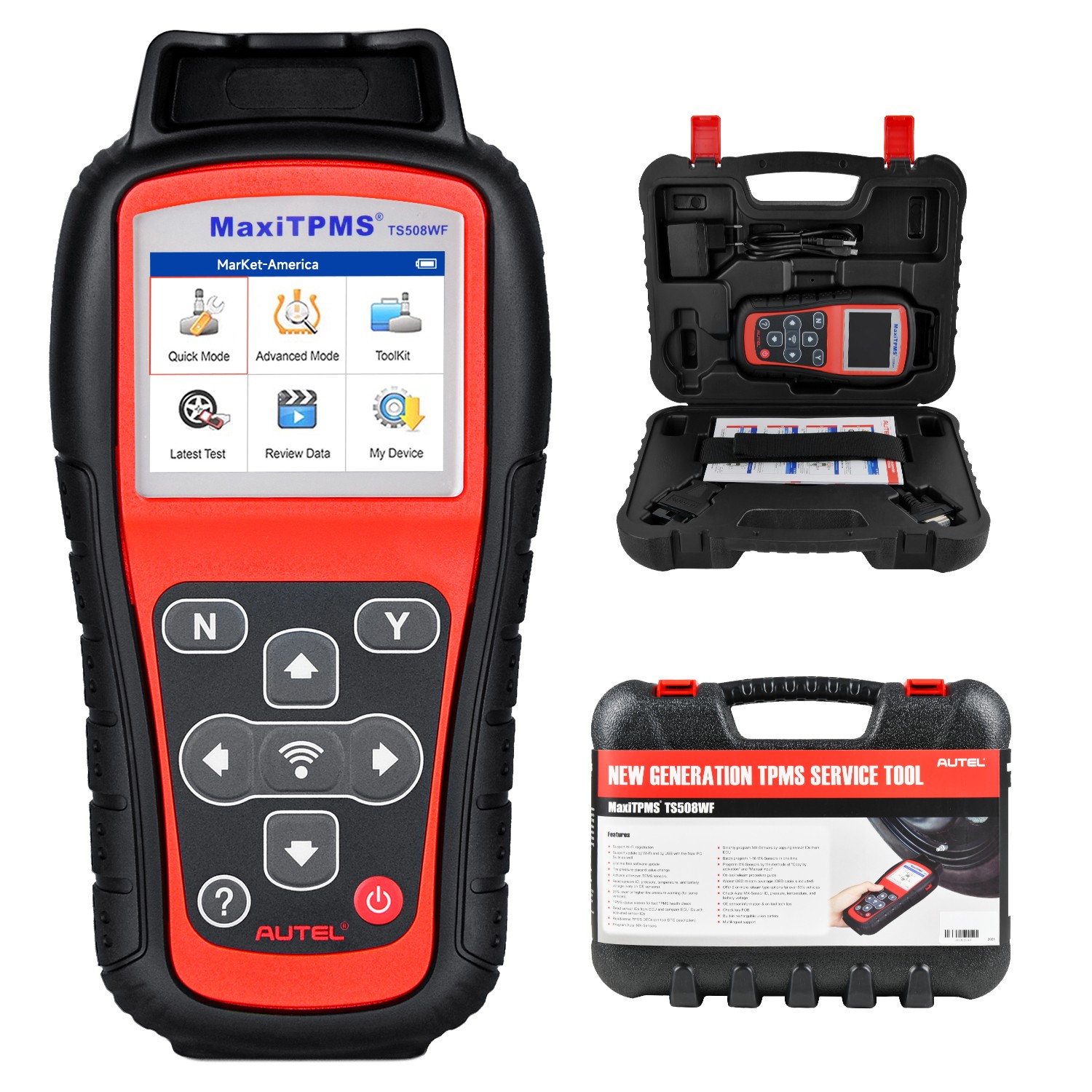 Autel MaxiTPMS TS508WF TPMS Activate/Relearn/Diagnosis Program Autel MX-Sensor