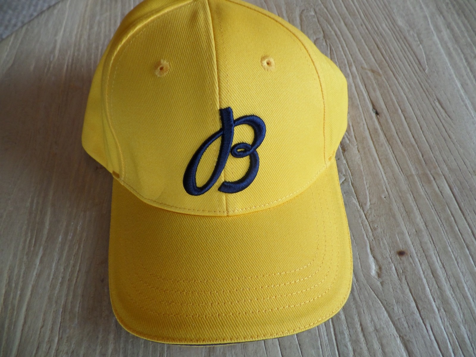 Breitling 1884 Yellow Hat Cap Blue \ Breitling 1884 Yellow Hat Cap Blue \