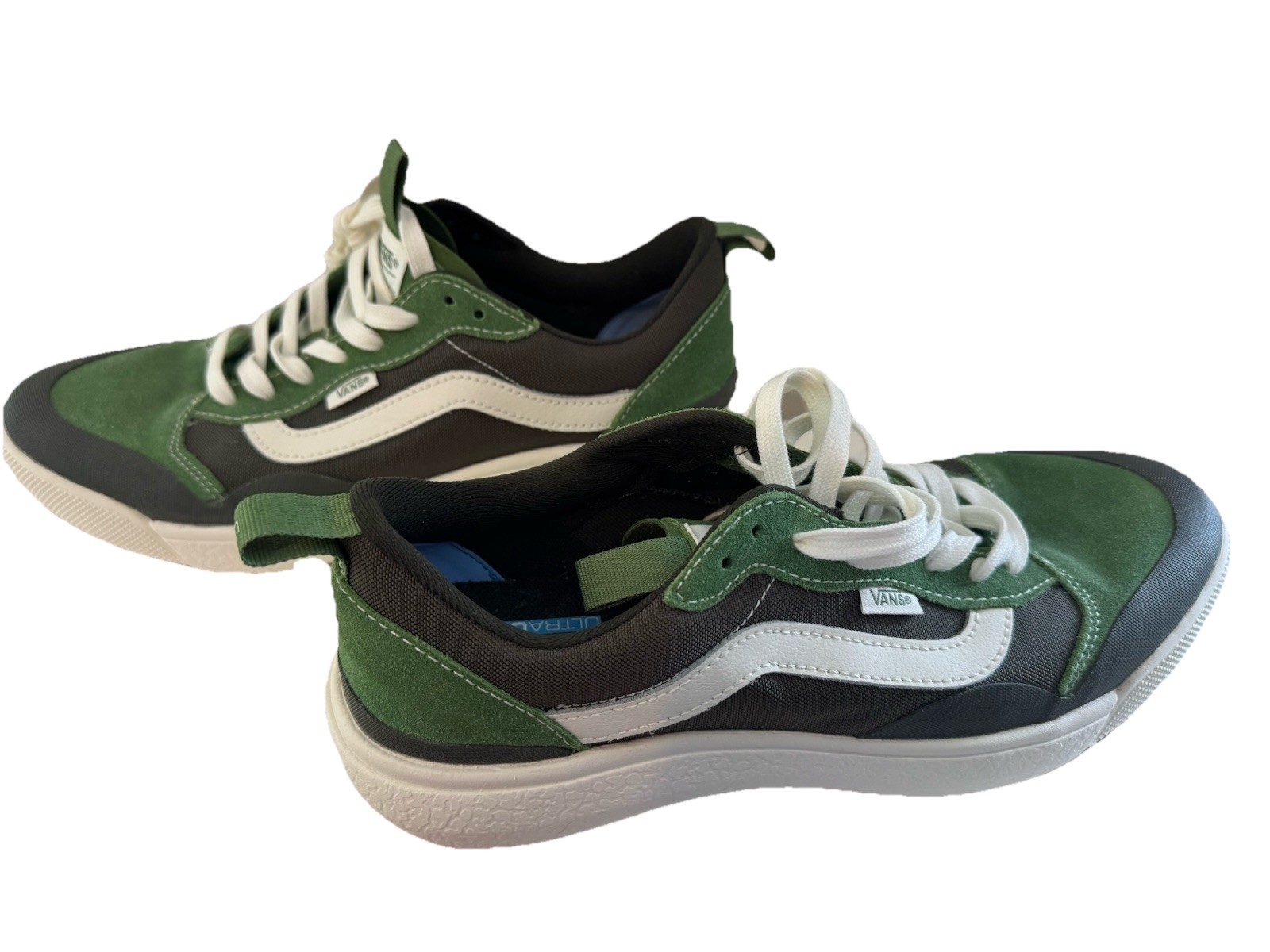 Vans Ultra Range Men’s 10.5 Green Multi Color Casual Sneakers Vans Ultra Range Men’s 10.5 Green Multi Color Casual Sneakers