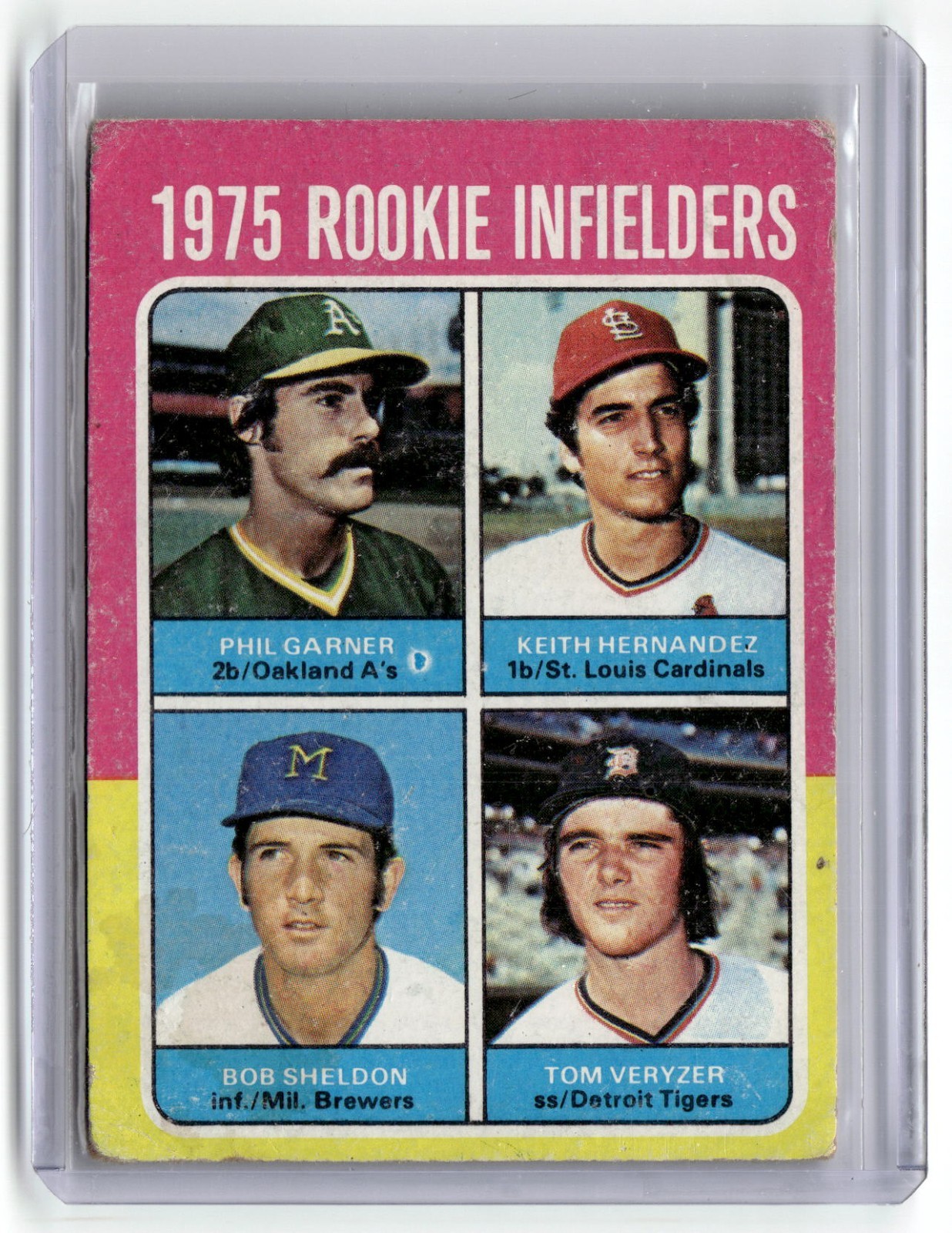 1975 Topps - 1975 Rookie Infielders (Keith Hernandez, Garner, Veryzer) #623 (RC) 1975 Topps - 1975 Rookie Infielders (Keith Hernandez, Garner, Veryzer) #623 (RC)