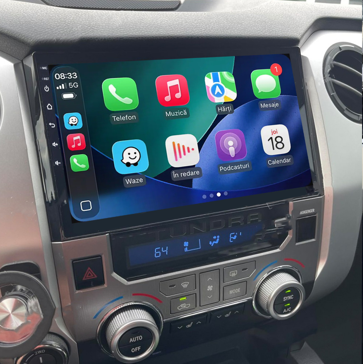 9\'\' for Toyota Tundra 2014-2021 Car Stereo Radio Android 15 WIFI CarPlay 2+32GB