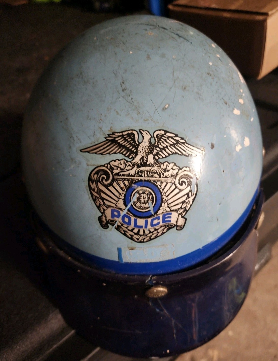 Vintage 1960s NYPD Buco Motorcycle Helmet Half Shell Cop Police Gear Guardian Vintage 1960s NYPD Buco Motorcycle Helmet Half Shell Cop Police Gear Guardian