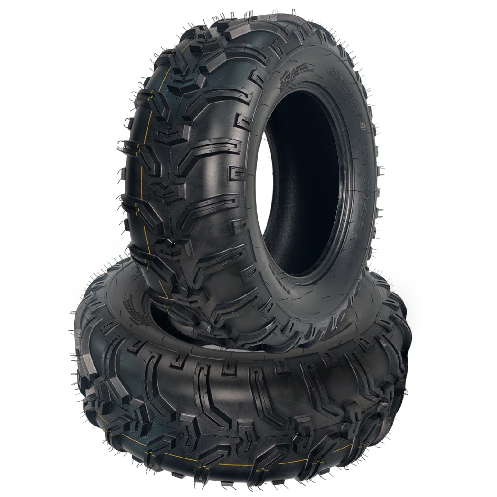 Garvee Set 2 24x10-11 ATV Tires 24x11x10 UTV Tires 24 10 11 All Terrain Tires