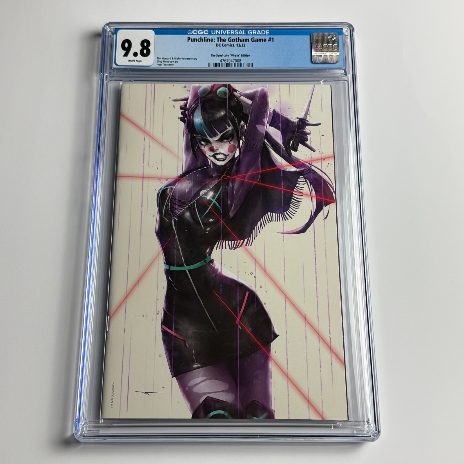 Punchline: The Gotham Game #1 CGC 9.8 Ivan Tao Syndicate Virgin Edition Punchline: The Gotham Game #1 CGC 9.8 Ivan Tao Syndicate Virgin Edition