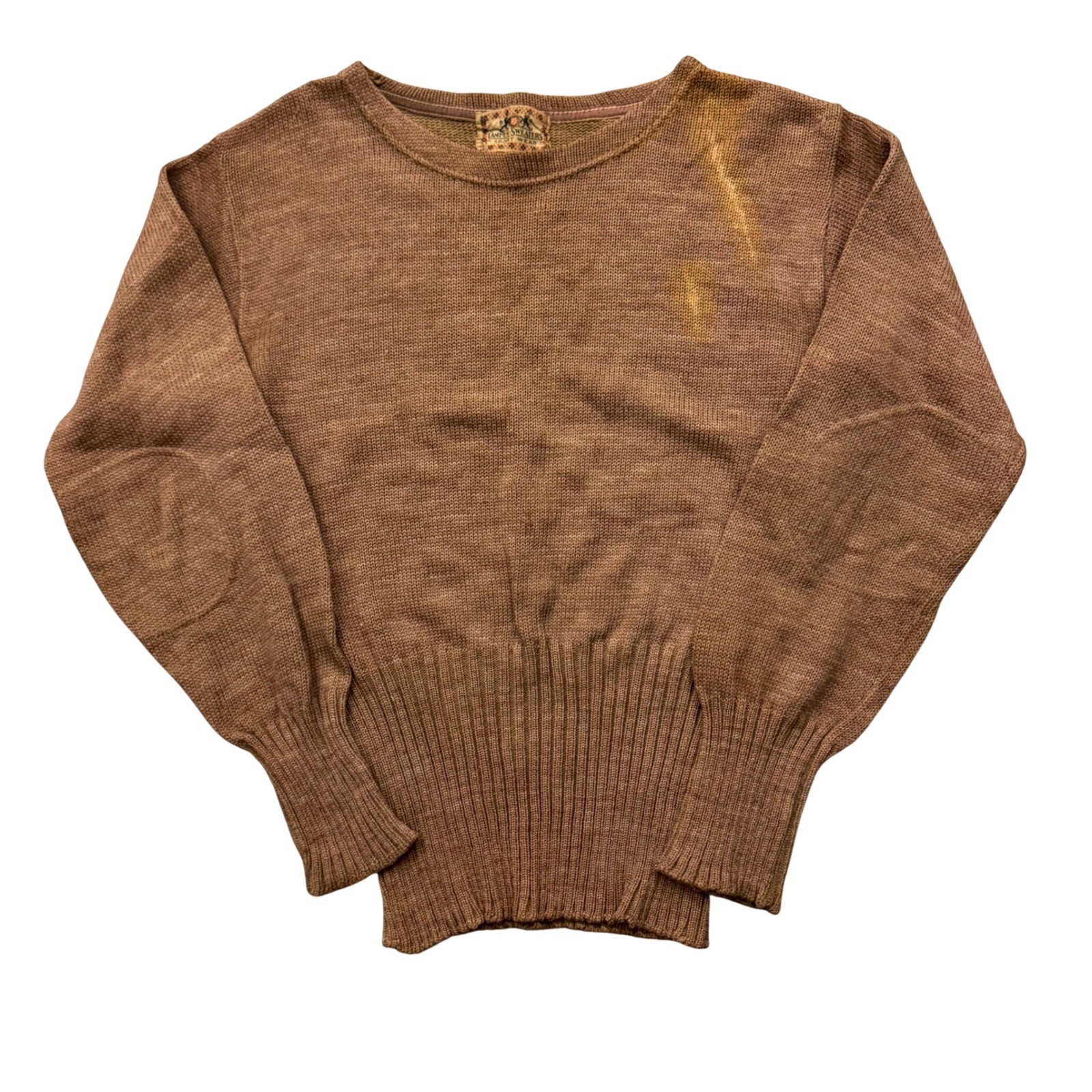 True Vintage 30s 40s Campus Sweaters Sport Wear Wool Knit Ribbed Waist XS True Vintage 30s 40s Campus Sweaters Sport Wear Wool Knit Ribbed Waist XS