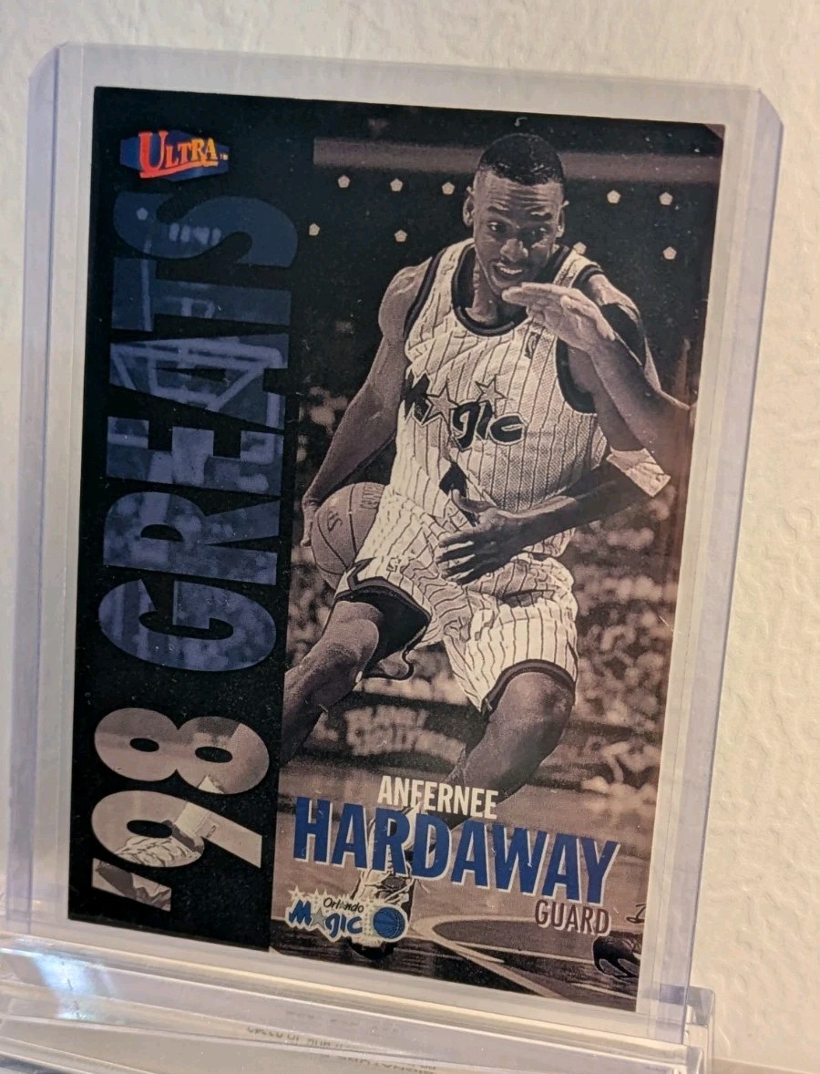 1997-98 Fleer Ultra - \'98 Greats Anfernee Hardaway #255G Gold Medallion Edition 1997-98 Fleer Ultra - \'98 Greats Anfernee Hardaway #255G Gold Medallion Edition