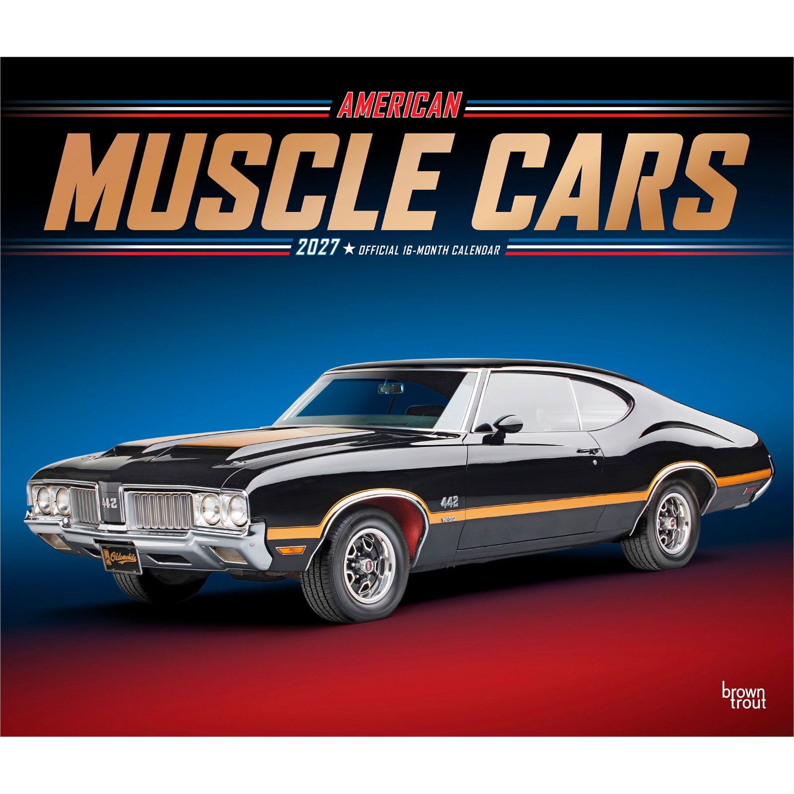 American Muscle Cars OFFICIAL | 2027 14x24 American Muscle Cars OFFICIAL | 2027 14x24