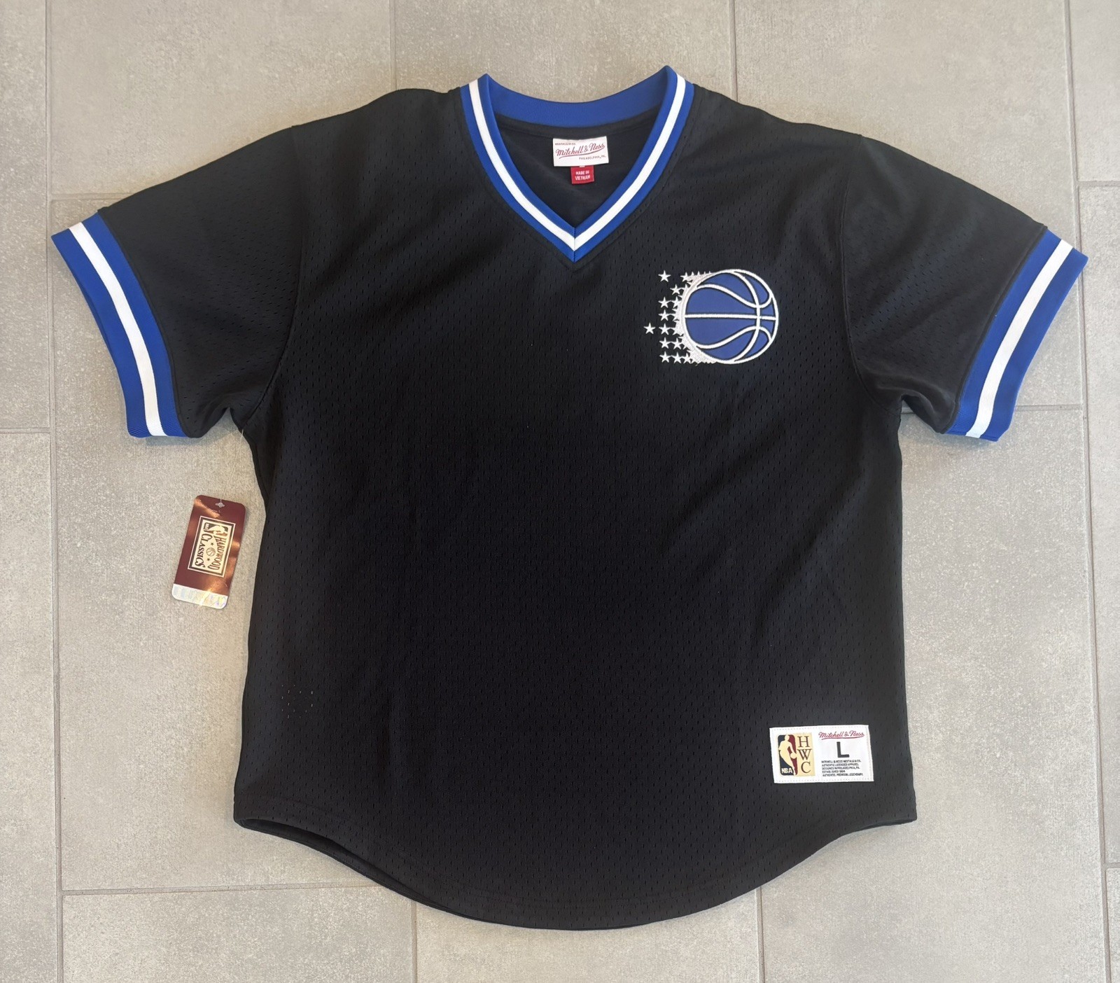 RARE NWT Mitchell & Ness NBA Orlando Magic Mesh \
