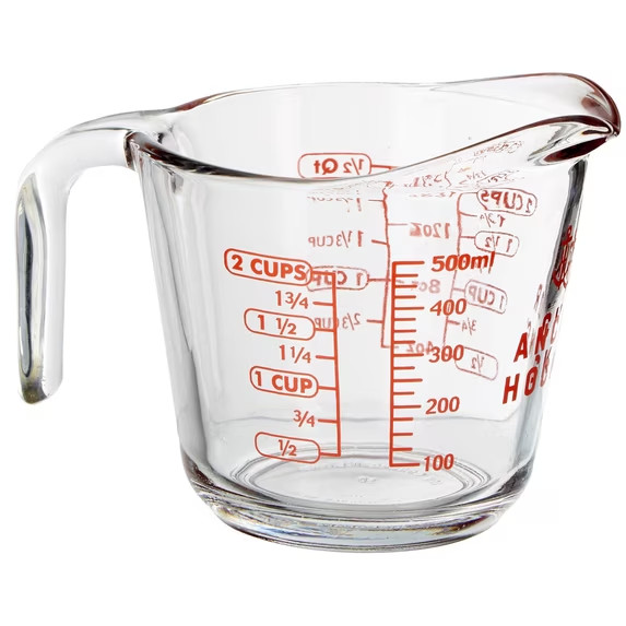 Anchor Hocking Glass Measuring Cup, 2 Cup Anchor Hocking Glass Measuring Cup, 2 Cup