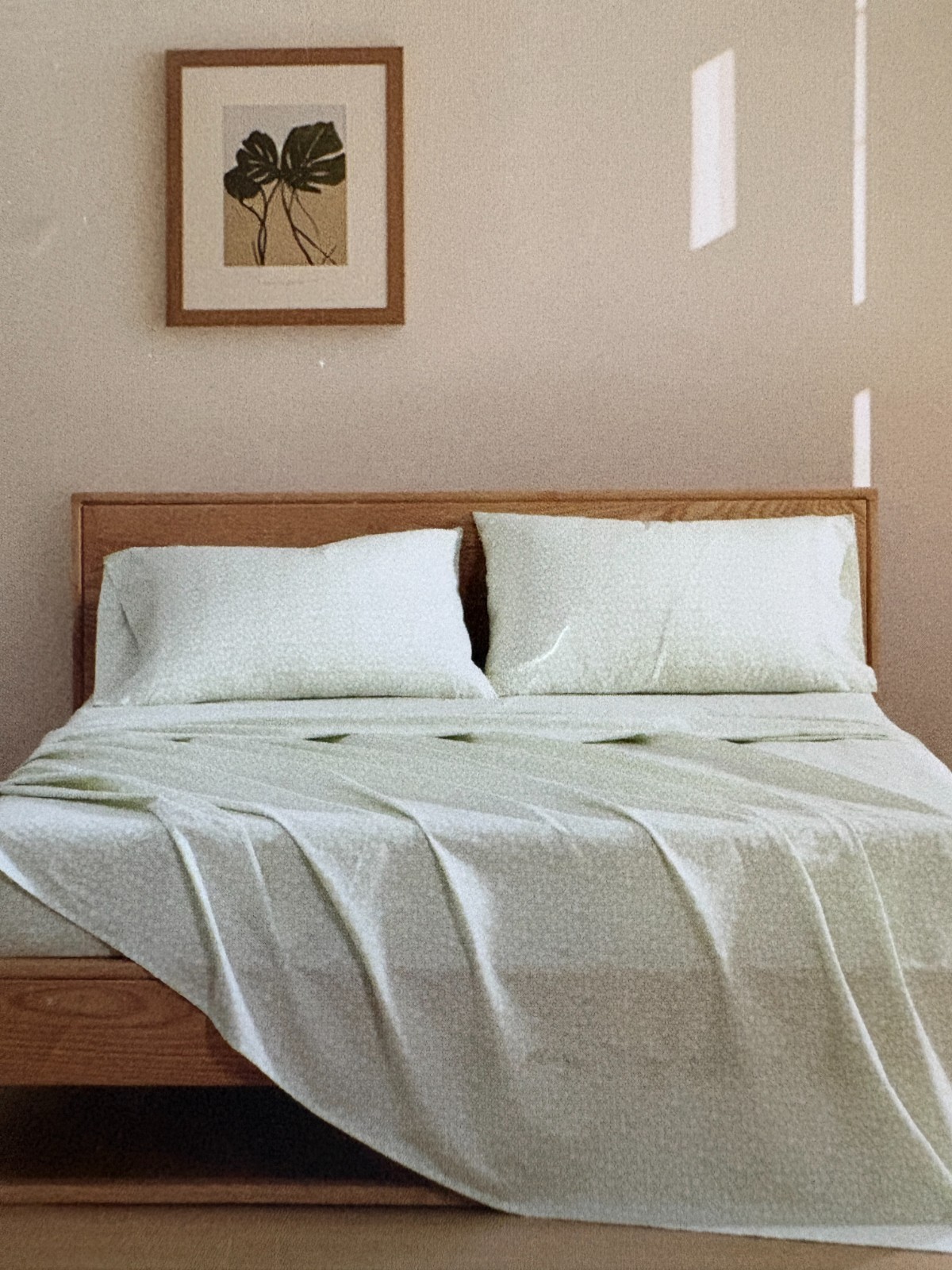 MARIMEKKO NEW Pikkuinen Unikko Green 100% Cotton 4pc Sheet Set- Size Queen