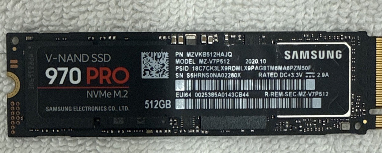 Samsung 970 EVO Plus 500GB M.2 NVMe Internal SSD Samsung 970 EVO Plus 500GB M.2 NVMe Internal SSD