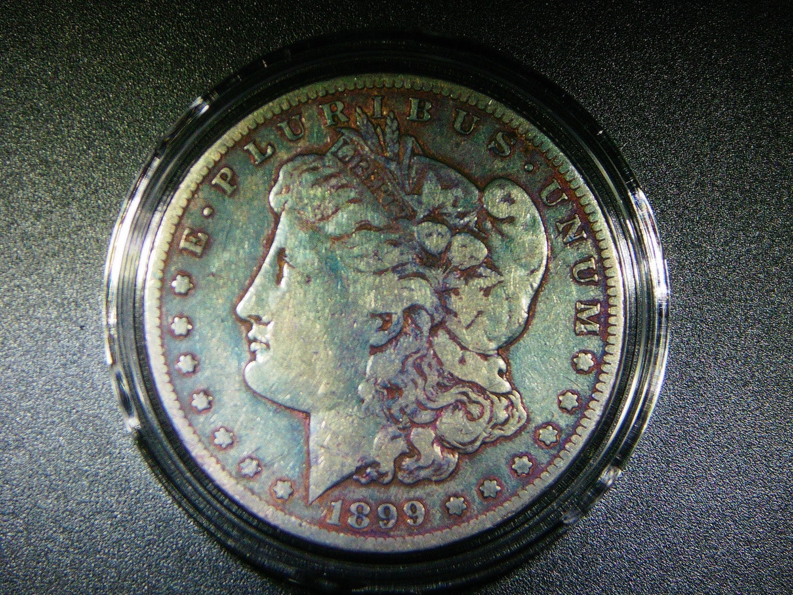 F+/VF 1899-S MORGAN SILVER DOLLAR BEAUTIFULLY TONED COLLECTOR QUALITY M-2234