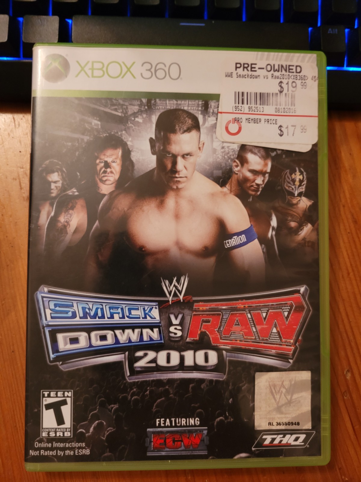 WWE Smackdown vs. Raw 2010 (Microsoft Xbox 360, 2009) WWE Smackdown vs. Raw 2010 (Microsoft Xbox 360, 2009)