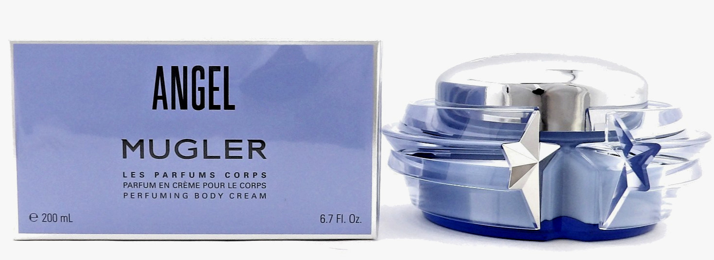 Angel by Mugler 6.7 oz./200 ml. Perfuming Body Cream for Women New in Sealed Box Angel by Mugler 6.7 oz./200 ml. Perfuming Body Cream for Women New in Sealed Box