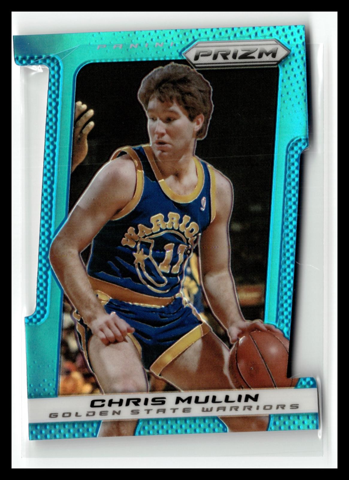 2013-14 Panini Prizm #256 Chris Mullin Prizm Light Blue Die Cut #/199